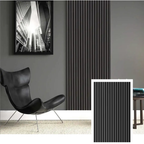 HemmaNord™ Acoustic Slat Panel — Natural Oak (2.7 m × 1.10 m)
