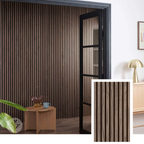 HemmaNord™ Acoustic Slat Panel — Natural Oak (2.7 m × 1.10 m)